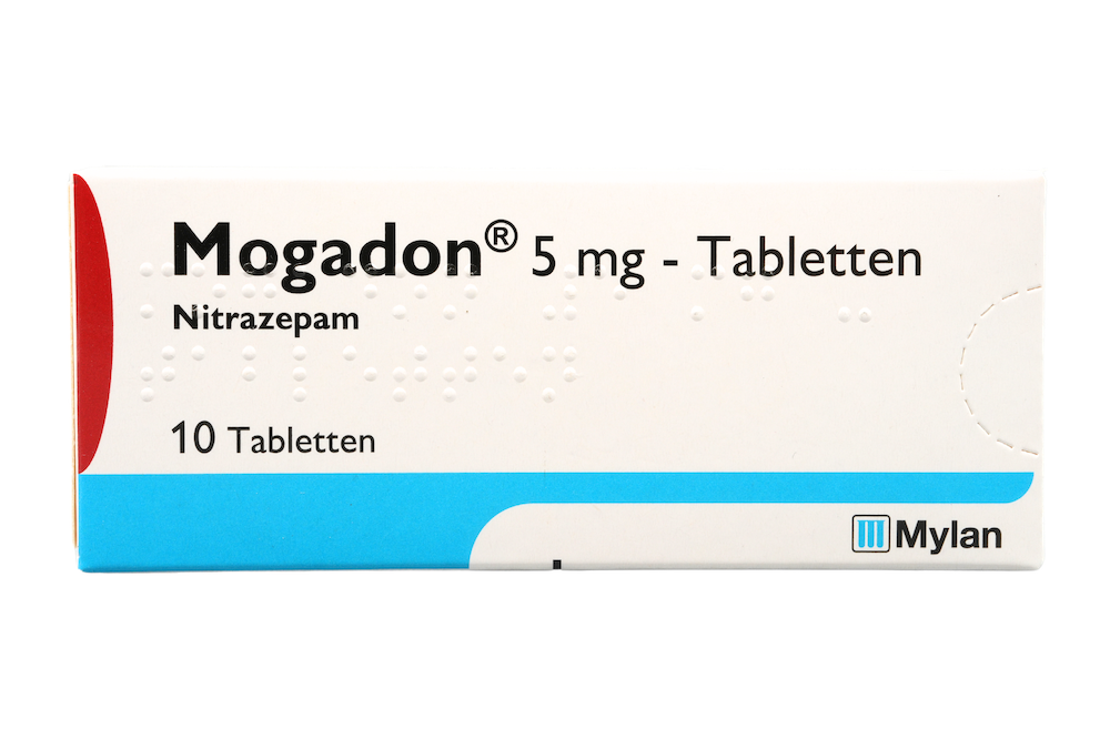 Abbildung Mogadon 5 mg - Tabletten