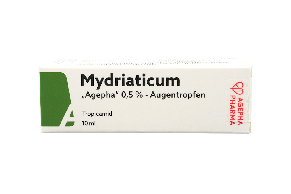 Abbildung Mydriaticum "Agepha" 0,5% - Augentropfen