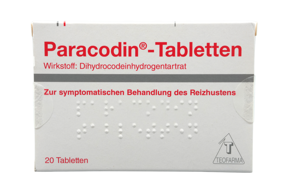 Abbildung Paracodin Tabletten