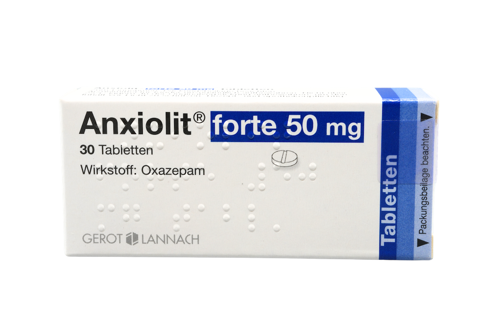 Abbildung Anxiolit forte 50 mg - Tabletten