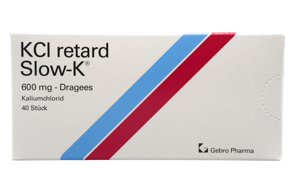 Abbildung KCl retard Slow-K 600 mg - Dragees