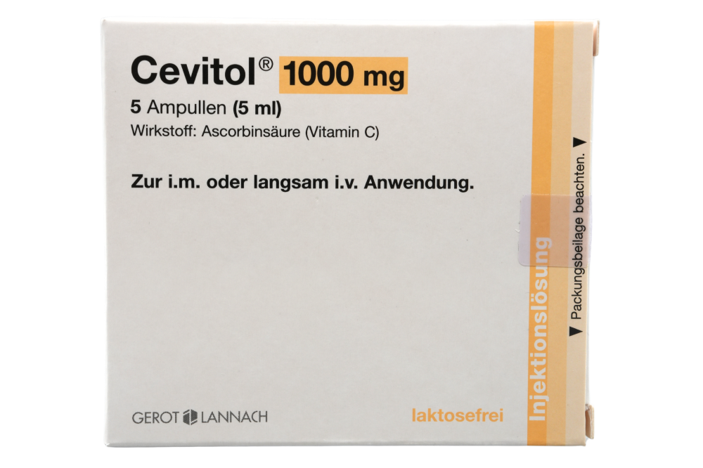 Abbildung Cevitol 1000 mg - Ampullen