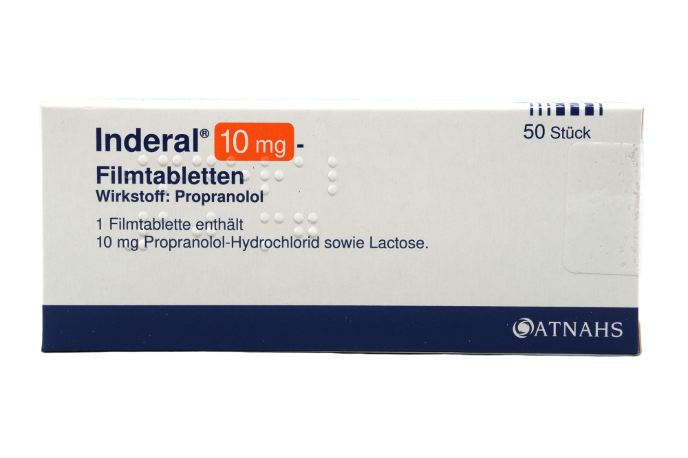 Abbildung Inderal 10 mg - Filmtabletten