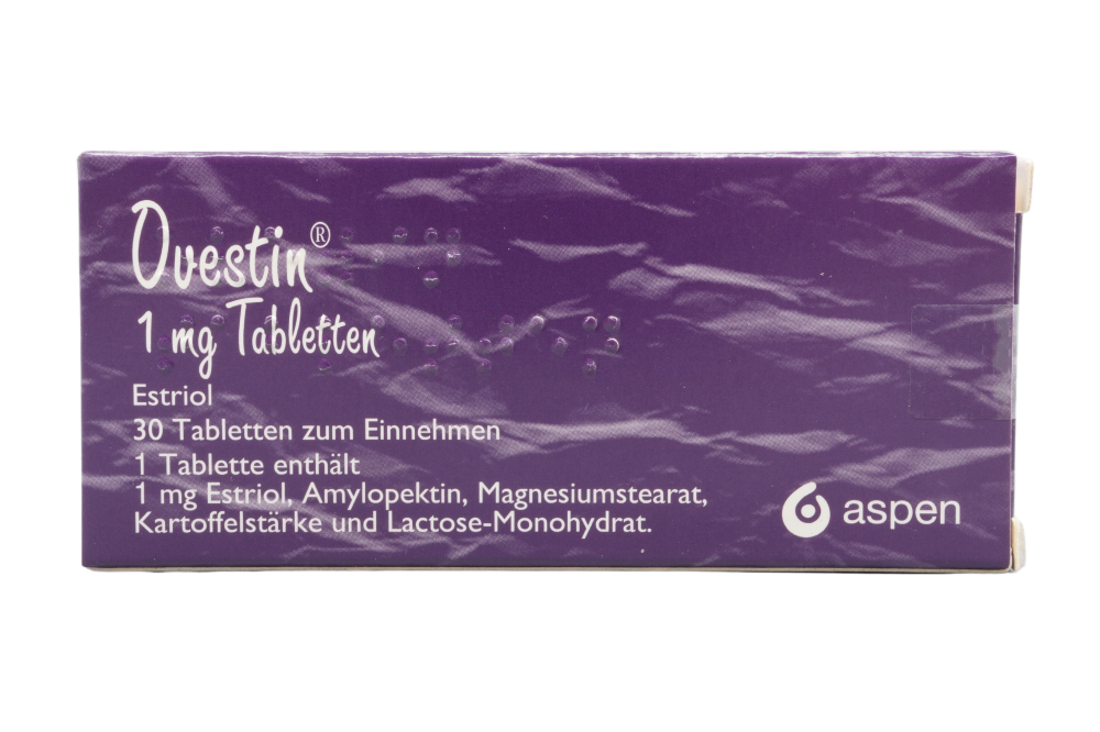 Abbildung Ovestin 1 mg - Tabletten