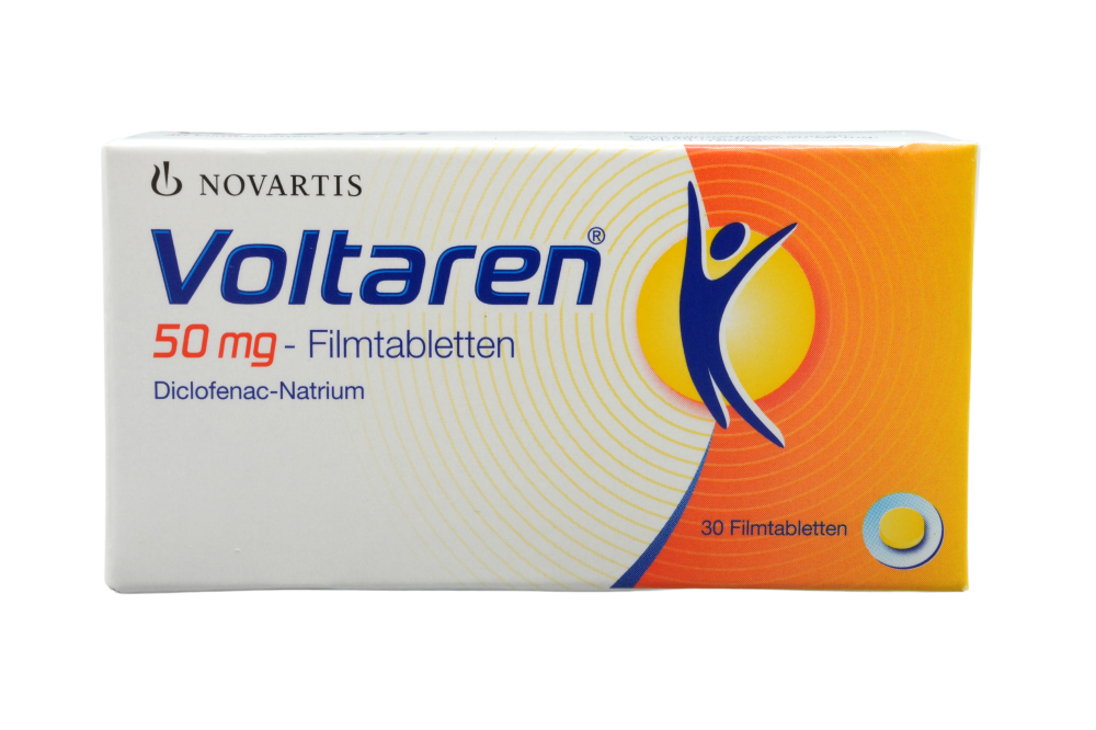 Abbildung Voltaren 50 mg - Filmtabletten