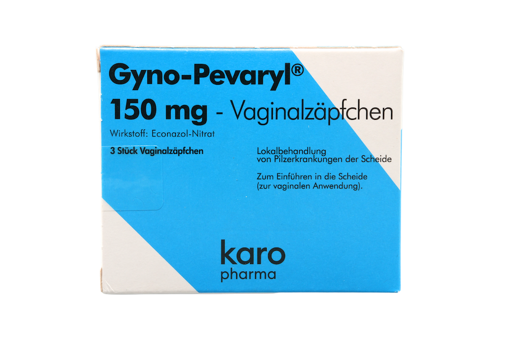 Abbildung Gyno-Pevaryl 150 mg - Vaginalzäpfchen