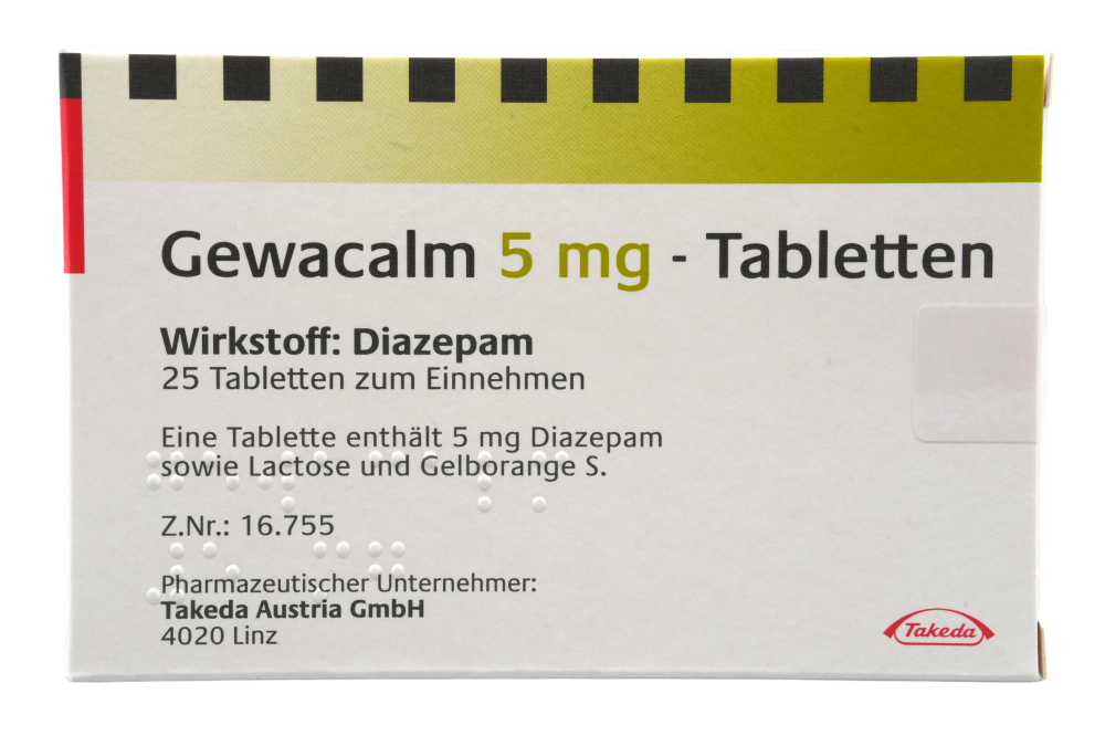 Abbildung Gewacalm 5 mg - Tabletten