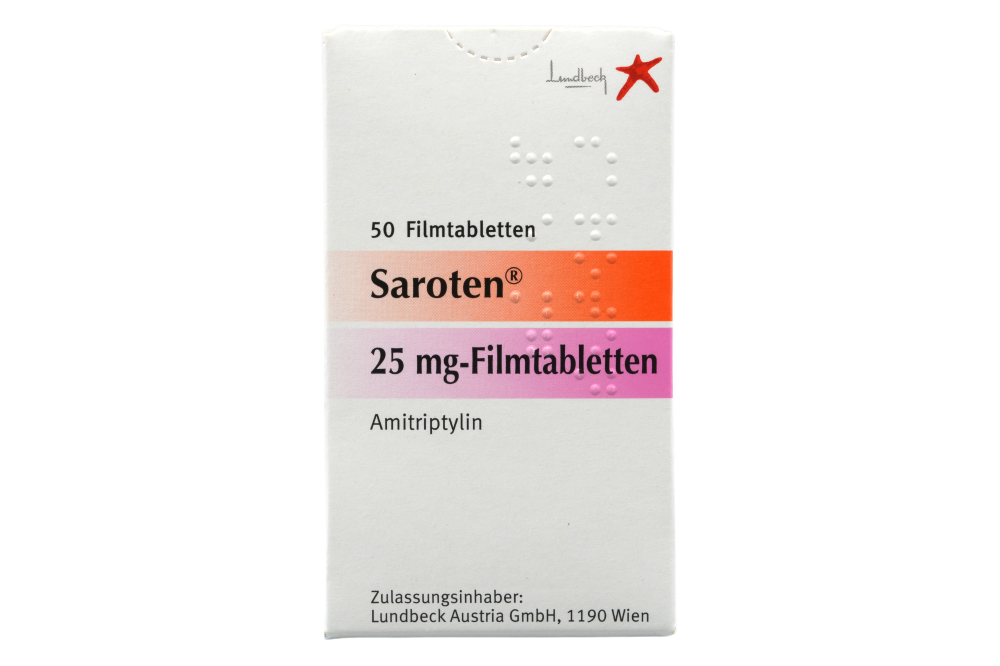 Abbildung Saroten 25 mg - Filmtabletten