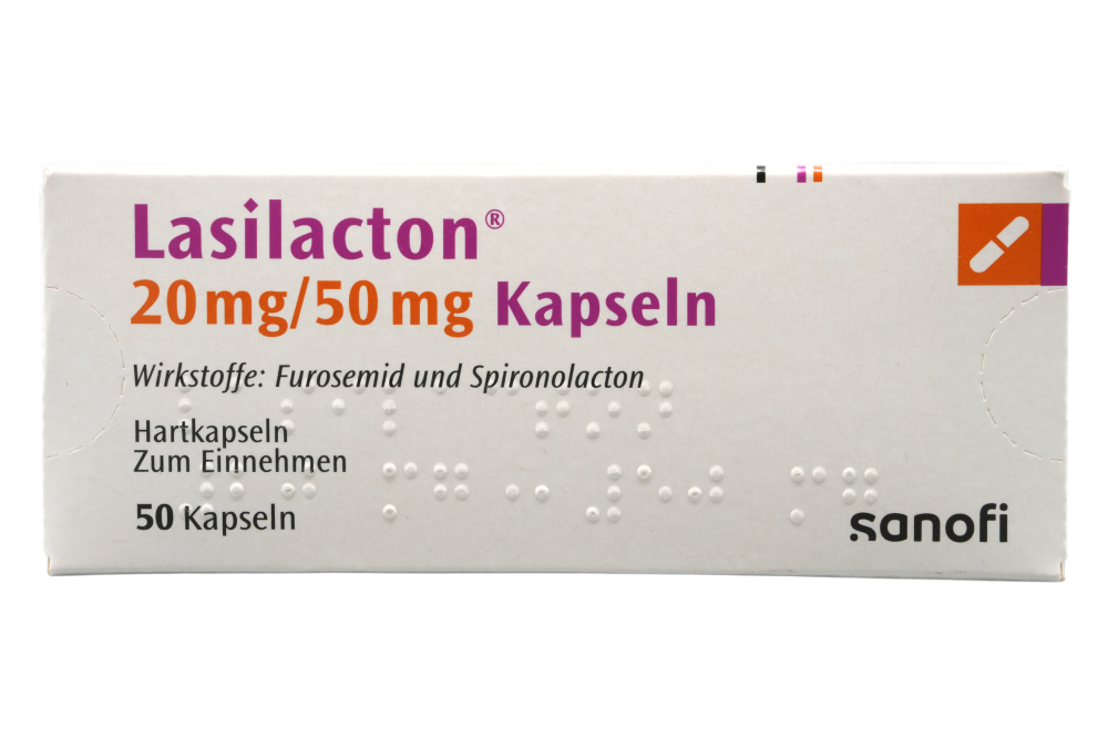Abbildung Lasilacton 20 mg/50 mg Kapseln