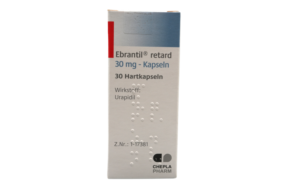 Abbildung Ebrantil retard 30 mg - Kapseln
