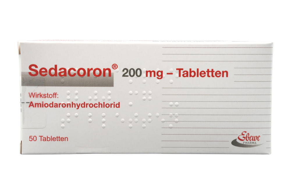 Abbildung Sedacoron 200 mg - Tabletten