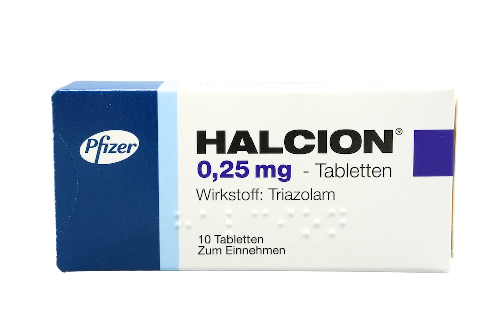 Abbildung Halcion 0,25 mg - Tabletten