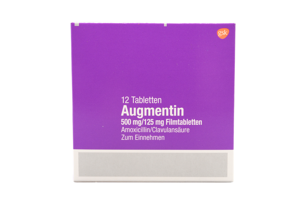 Abbildung Augmentin 500 mg/125 mg Filmtabletten