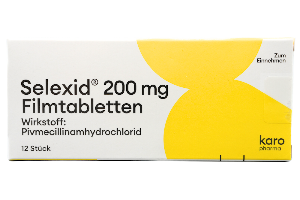 Abbildung Selexid 200 mg Filmtabletten