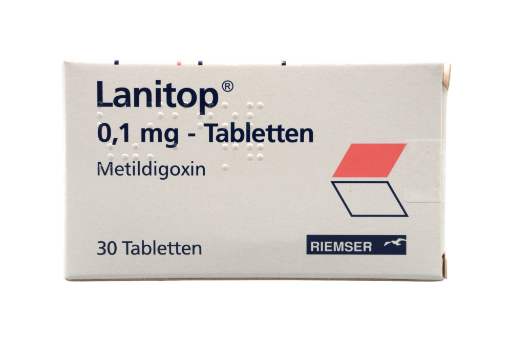Abbildung Lanitop 0,1 mg - Tabletten