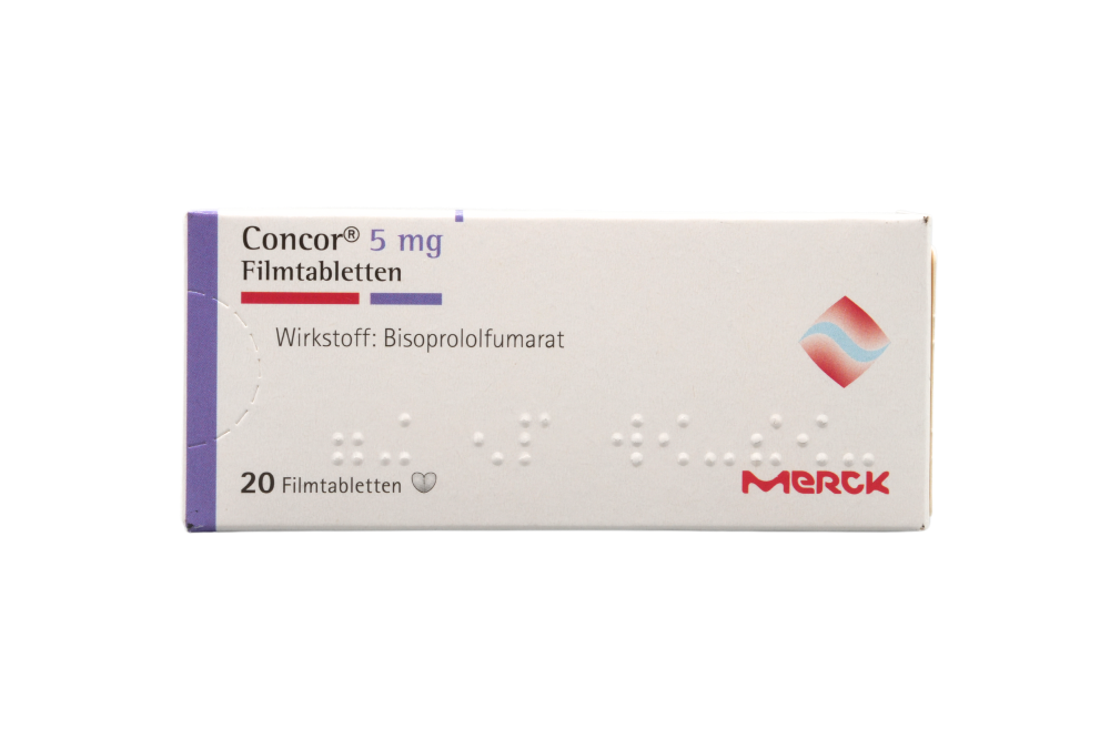 Abbildung Concor 5 mg - Filmtabletten