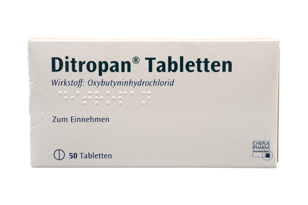 Abbildung Ditropan Tabletten