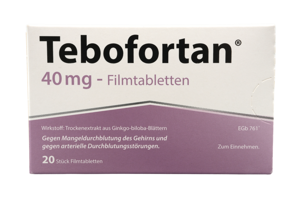 Abbildung Tebofortan 40 mg - Filmtabletten