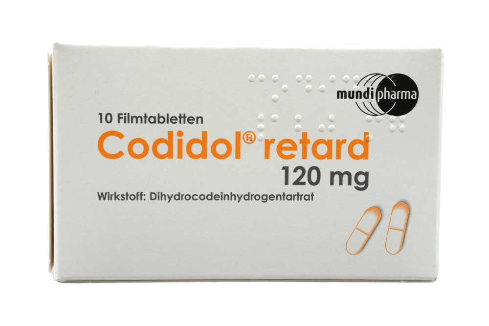 Abbildung Codidol retard 120 mg - Filmtabletten