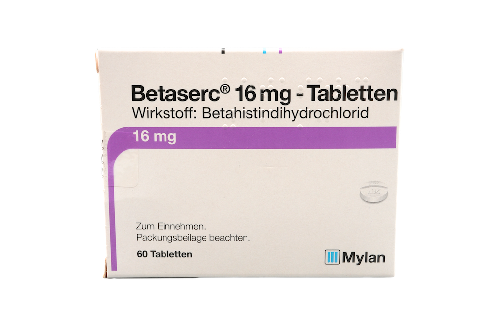 Abbildung Betaserc 16 mg - Tabletten