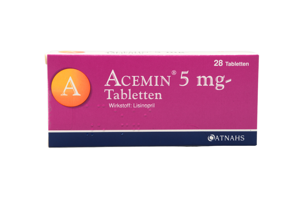 Abbildung Acemin 5 mg - Tabletten