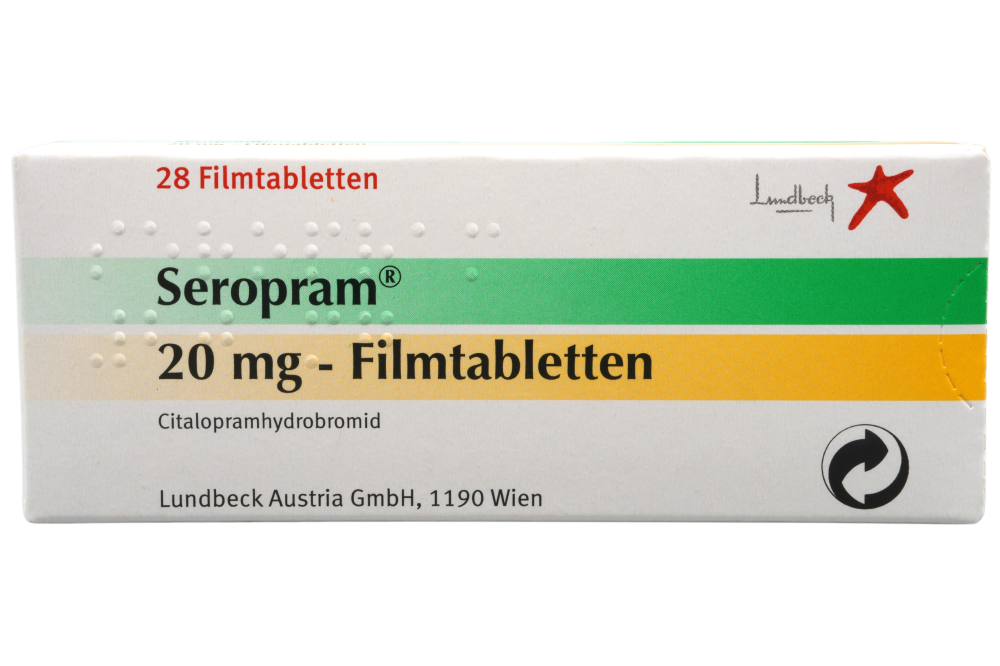 Abbildung Seropram 20 mg - Filmtabletten