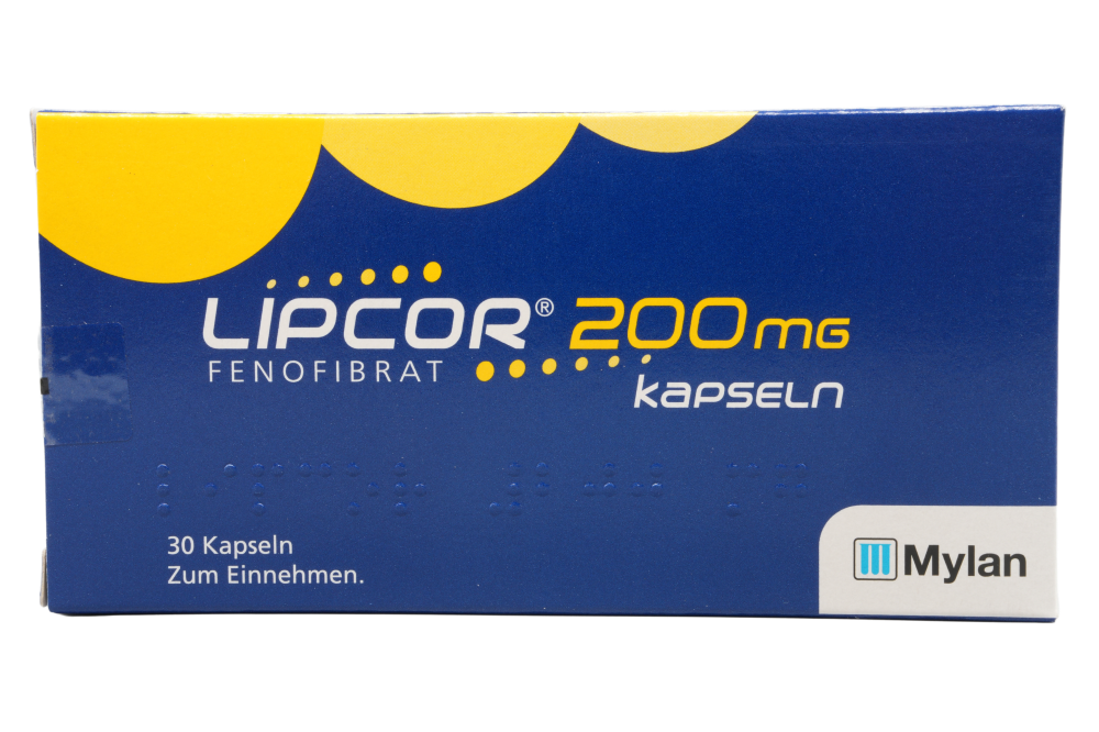 Abbildung Lipcor 200 mg - Kapseln