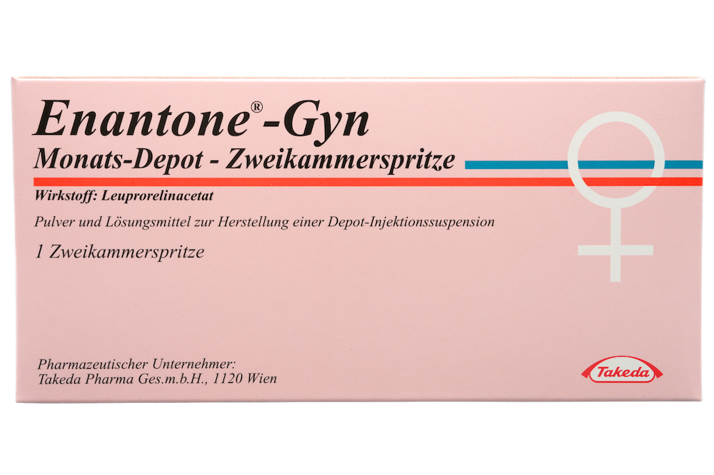 Abbildung Enantone-Gyn Monats-Depot - Zweikammerspritze