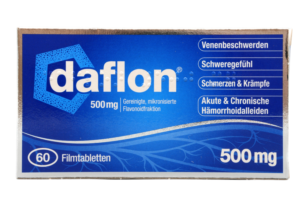 Abbildung Daflon 500 mg - Filmtabletten