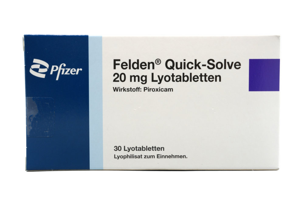 Abbildung Felden Quick-Solve 20 mg - Lyotabletten