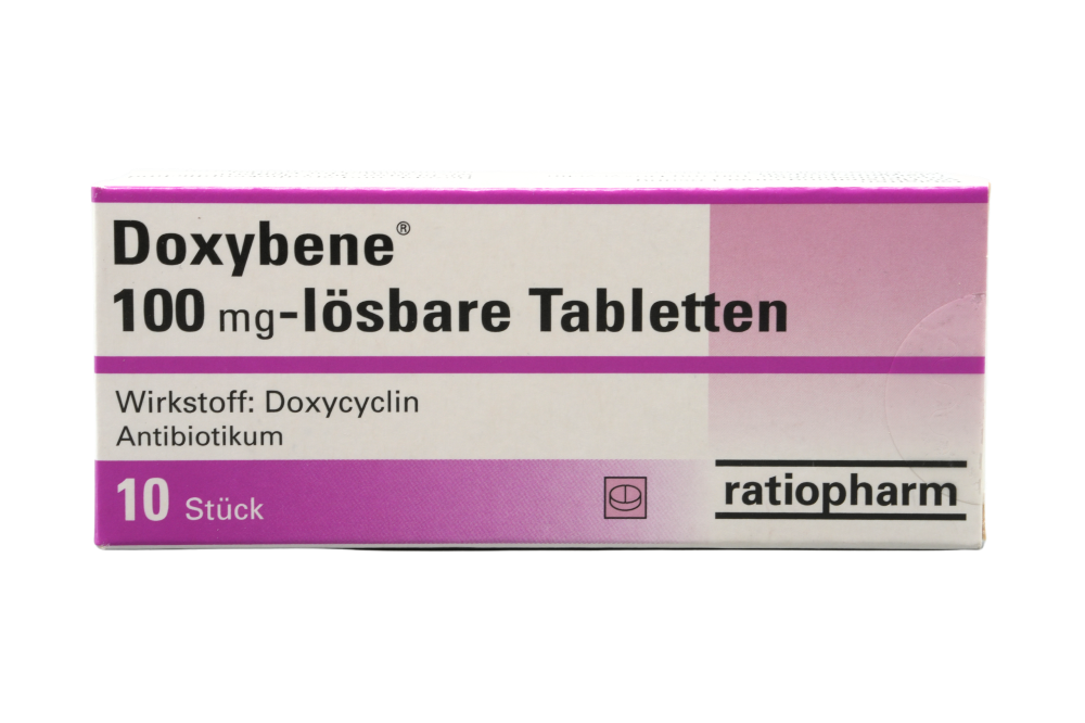 Abbildung Doxybene 100 mg - lösbare Tabletten