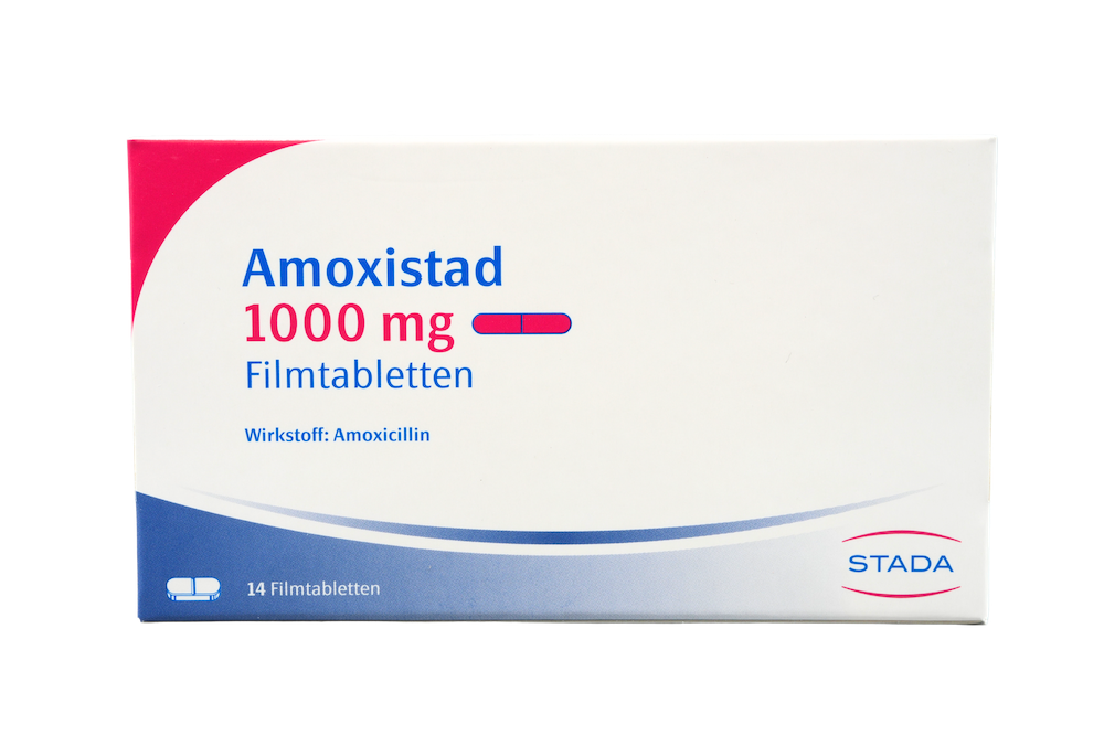 Abbildung Amoxistad 1000 mg Filmtabletten