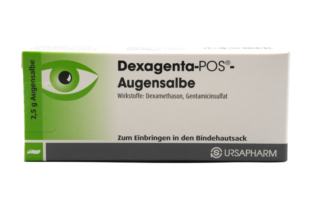 Abbildung Dexagenta - POS - Augensalbe