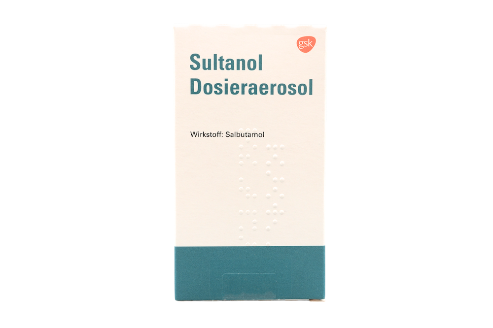 Abbildung Sultanol - Dosieraerosol