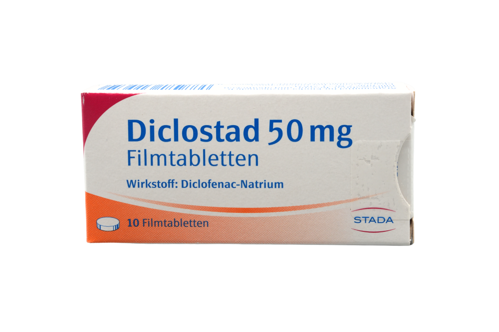 Abbildung Diclostad 50 mg Filmtabletten