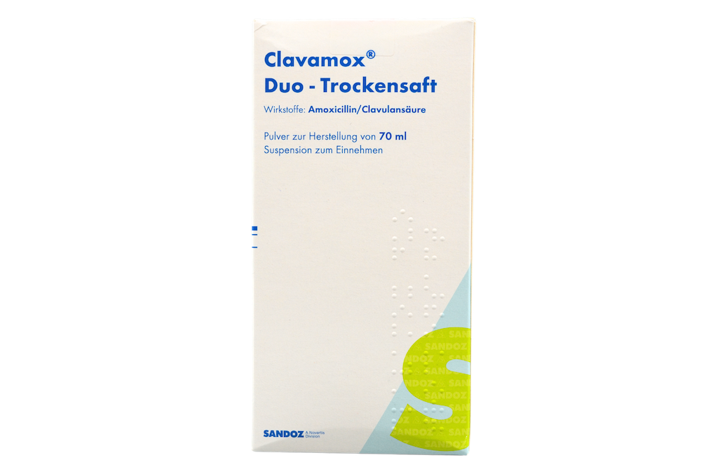 Abbildung Clavamox Duo - Trockensaft