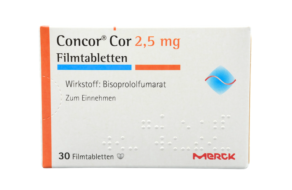 Abbildung Concor Cor 2,5 mg Filmtabletten