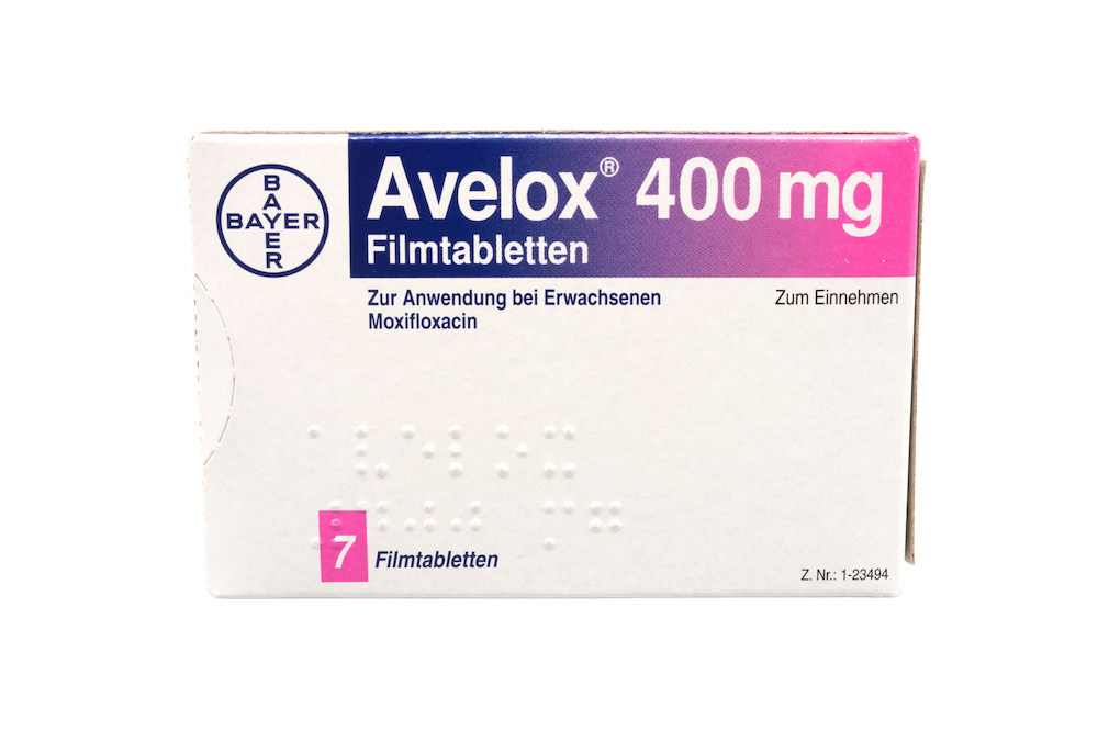 Abbildung Avelox 400 mg Filmtabletten