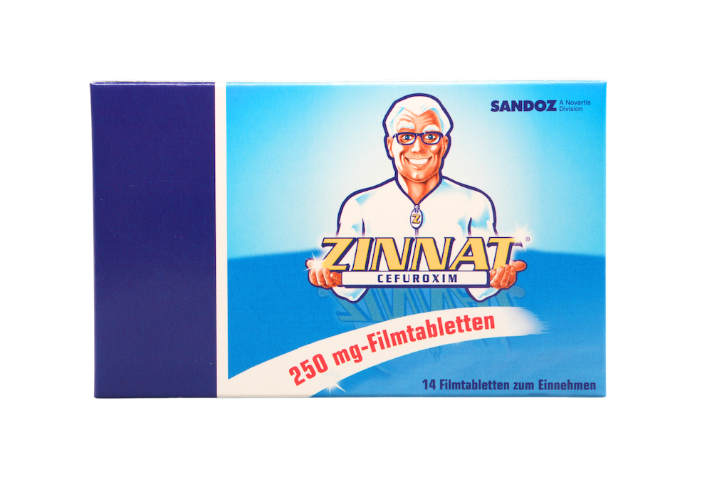 Abbildung Zinnat 250 mg - Filmtabletten