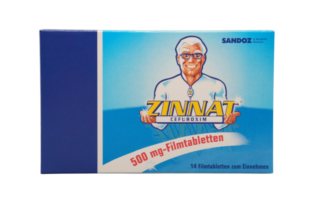 Zinnat 500 mg - Filmtabletten