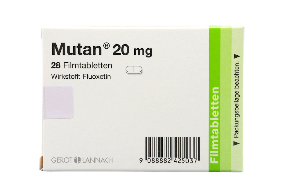 Abbildung Mutan 20 mg - Filmtabletten