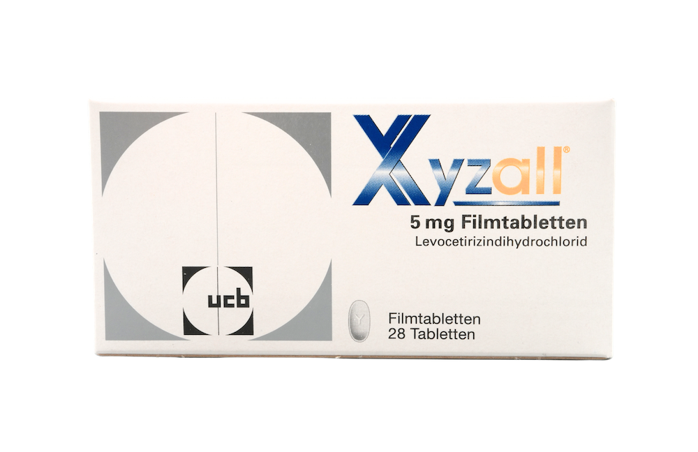 Abbildung Xyzall 5 mg Filmtabletten
