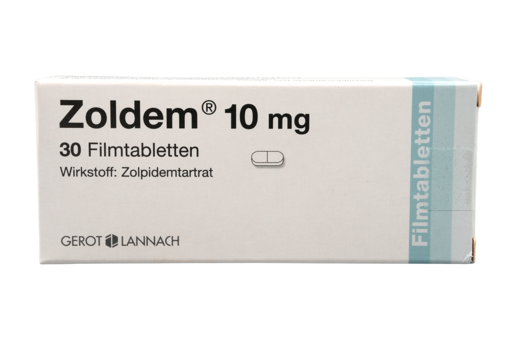 Abbildung Zoldem 10 mg - Filmtabletten