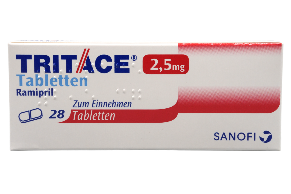 Abbildung Tritace 2,5 mg - Tabletten