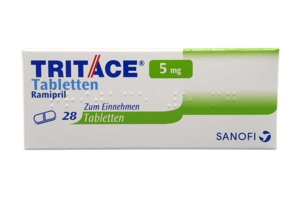 Abbildung Tritace 5 mg - Tabletten