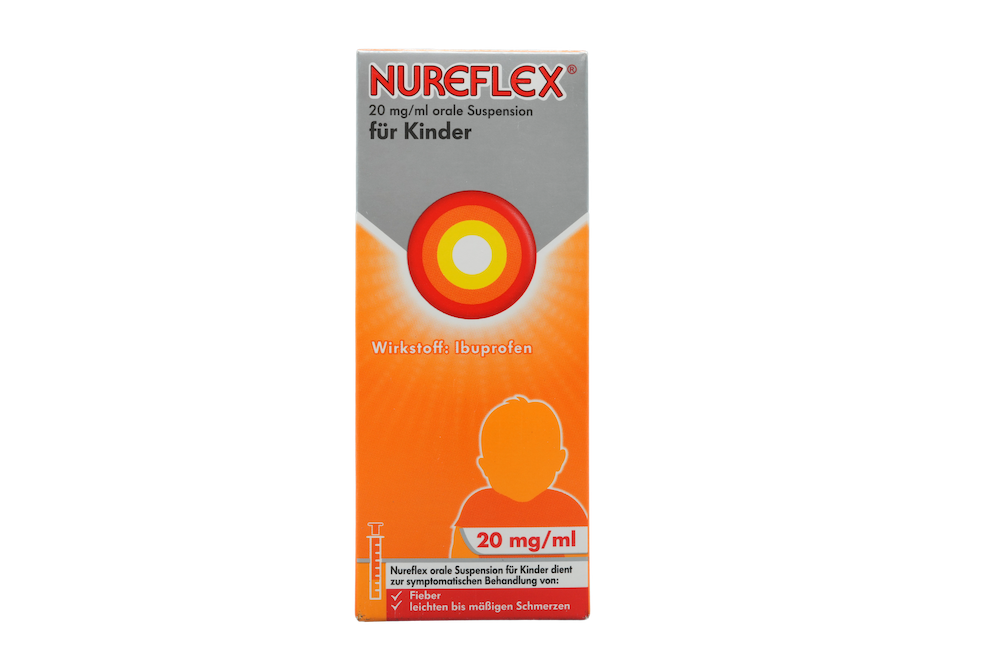 Abbildung Nureflex 20 mg/ml orale Suspension für Kinder