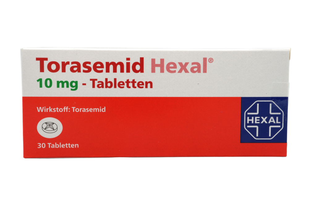 Abbildung Torasemid Hexal 10 mg - Tabletten