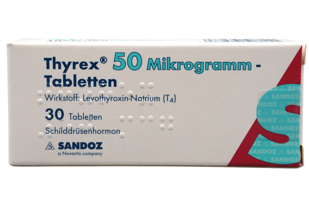 Abbildung Thyrex  50 Mikrogramm - Tabletten