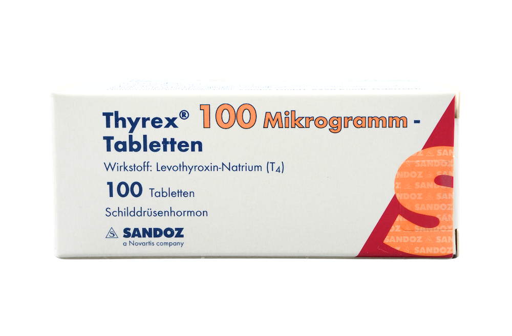 Abbildung Thyrex  100 Mikrogramm - Tabletten