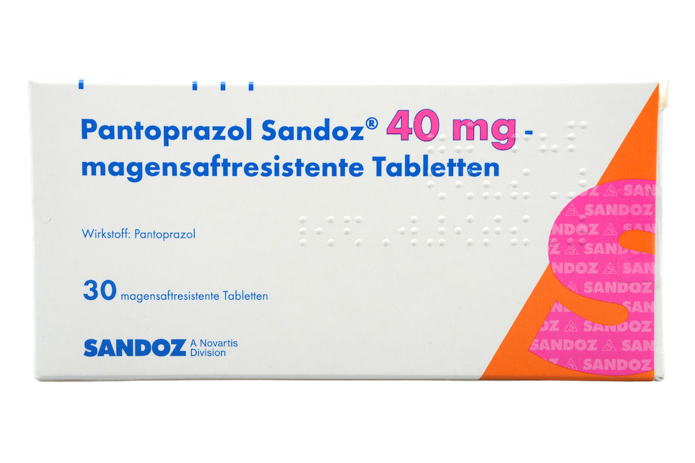 Abbildung Pantoprazol Sandoz 40 mg - magensaftresistente Tabletten